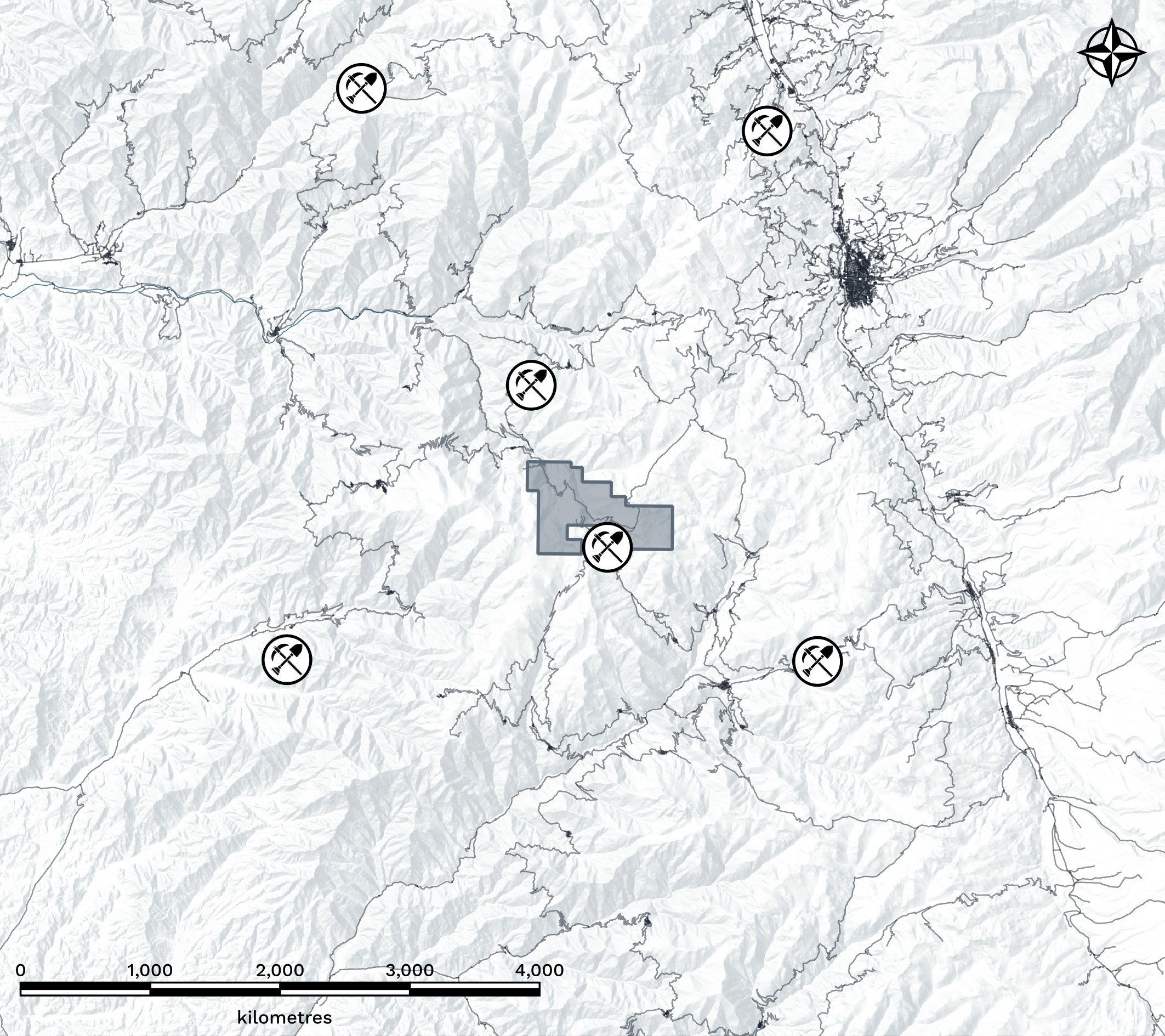Jonco property map, Ancash