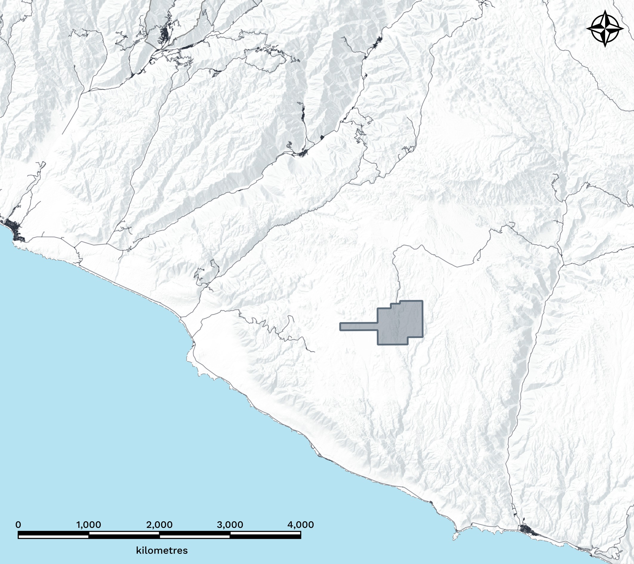 Tierra Roja property map, Arequipa